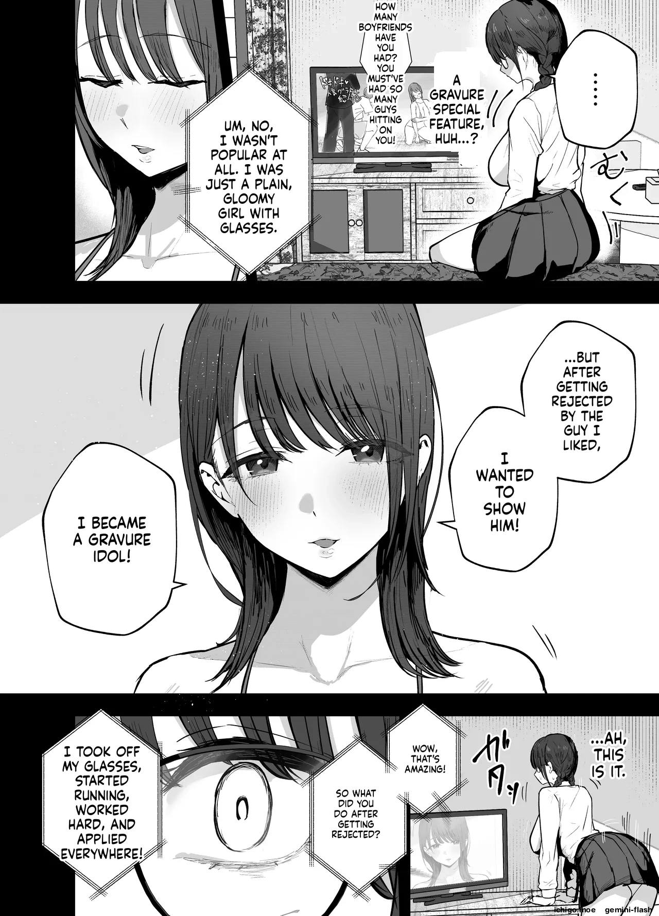 "Omae ga Futta InCha Onna, Ima ja Followers Hyakuman-nin Goe no Bakunyuu Gravure Idol dazo? w" 2 —Kanojo no Iru Ore o Muchimuchi Bakunyuu Body de Yuuwaku shite kite Gyaku NTR— - Page 3