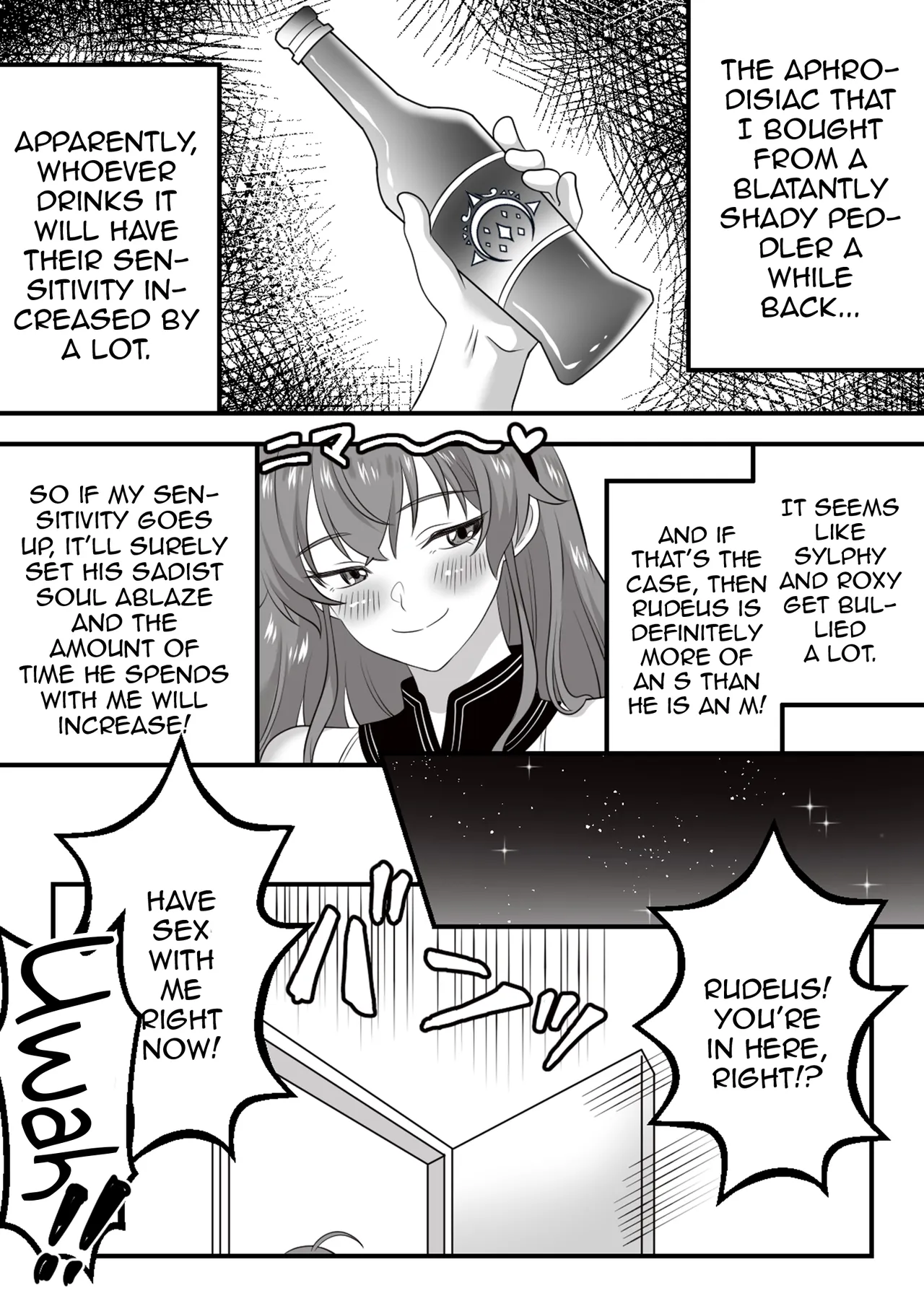 Zecchou Tensei Isekai Ittara Eris to Biyaku de Kando 500-bai no Chikubi Iki | Climax Reincarnation - After I Reincarnated in Another World I Gave Eris an Aphrodisiac and Made Her Cum From Her 500x More Sensitive Nipples - পৃষ্ঠা 3