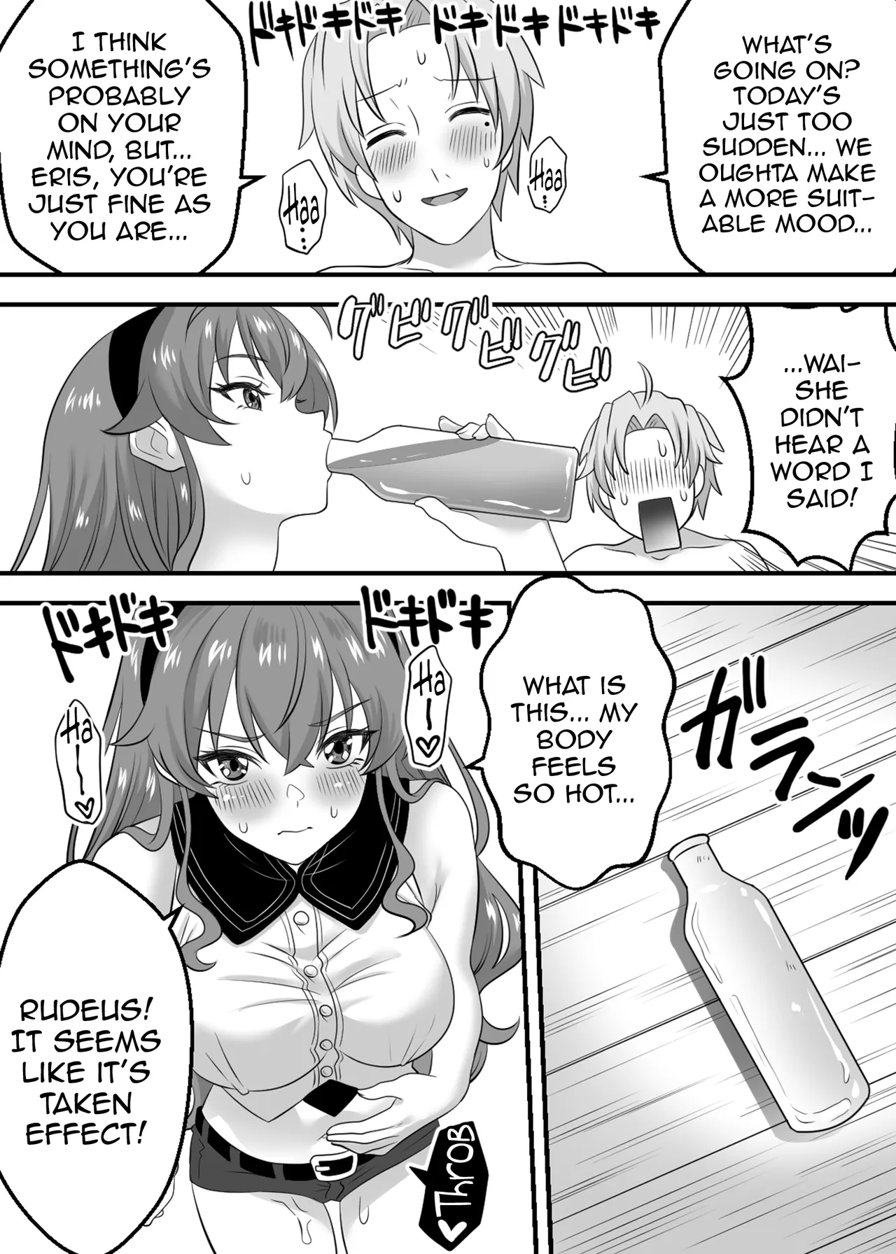 Zecchou Tensei Isekai Ittara Eris to Biyaku de Kando 500-bai no Chikubi Iki | Climax Reincarnation - After I Reincarnated in Another World I Gave Eris an Aphrodisiac and Made Her Cum From Her 500x More Sensitive Nipples - পৃষ্ঠা 5