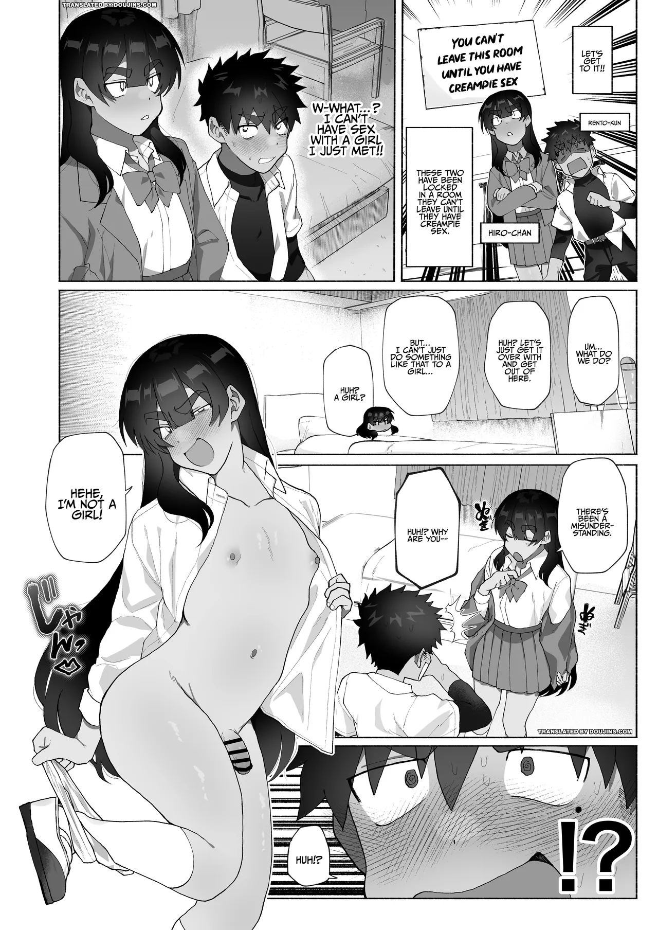 Seheya ni Tojikomerareta node Toshiue no Josou Danshi to Yatta Hanashi. | Story About How I Ended Up Doing It With An Older Crossdresser Because We Were Trapped In A Sex Room - পৃষ্ঠা 3