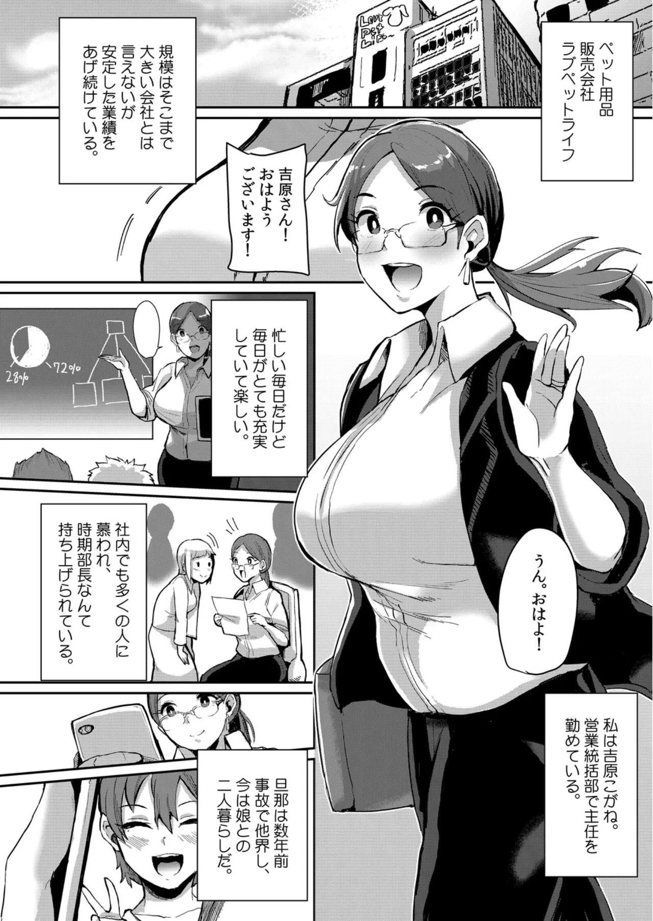 たのしいたのしいメス犬調教～生意気な女部下を屈辱SEXで堕とす - Page 2