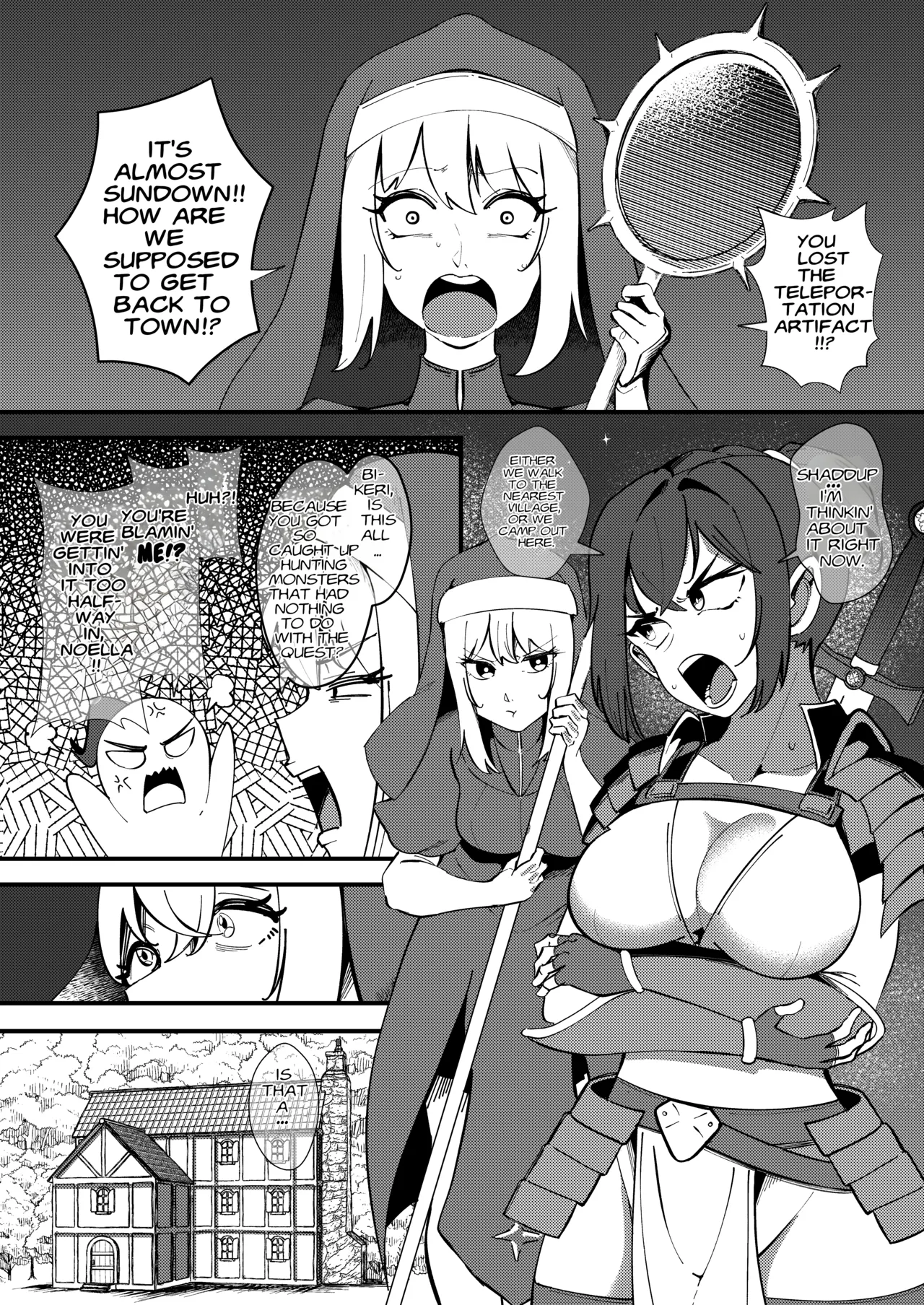 Half Slime Elf no Kyuushuu Nyuuka ~Nakanaori Shita Shunkan ni Tokeru Onna Kenshi to Onna Majutsushi no Matsuro~ | The Half Slime Elf's Absorptive Boobification -- The Tragic End of the Swordswoman and Mage Who Melt Away the Moment They Reconcile - Seite 2