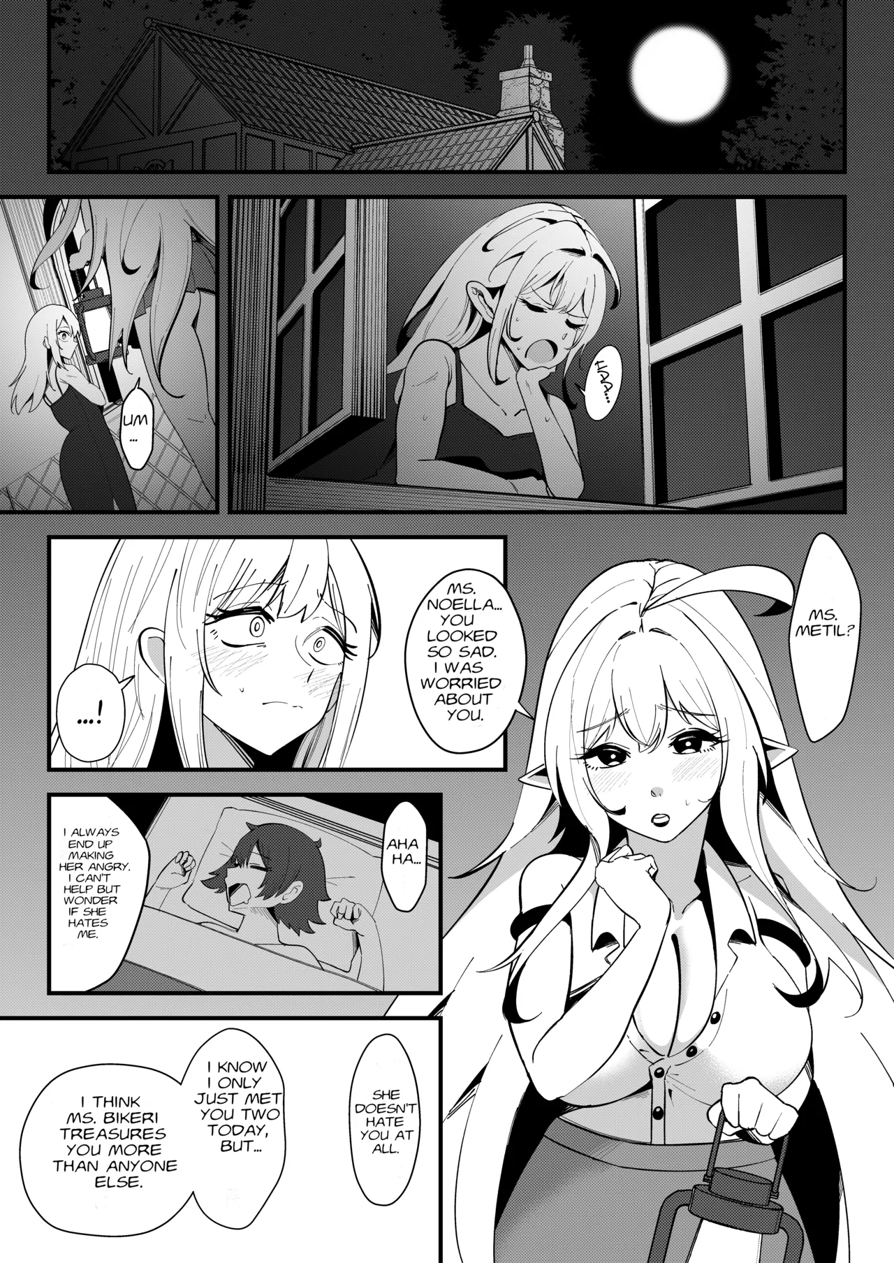 Half Slime Elf no Kyuushuu Nyuuka ~Nakanaori Shita Shunkan ni Tokeru Onna Kenshi to Onna Majutsushi no Matsuro~ | The Half Slime Elf's Absorptive Boobification -- The Tragic End of the Swordswoman and Mage Who Melt Away the Moment They Reconcile - Seite 4
