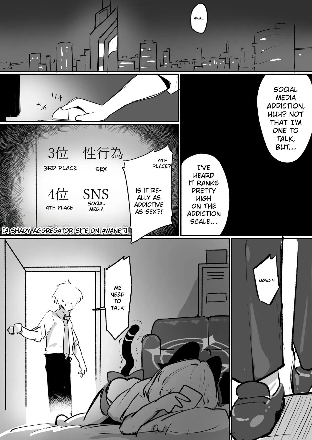 Momoi to Kairaku Dopadopa Ecchi suru! | Ultra Pleasurable, Dopamine-Flooding Sex with Momoi! - Page 6