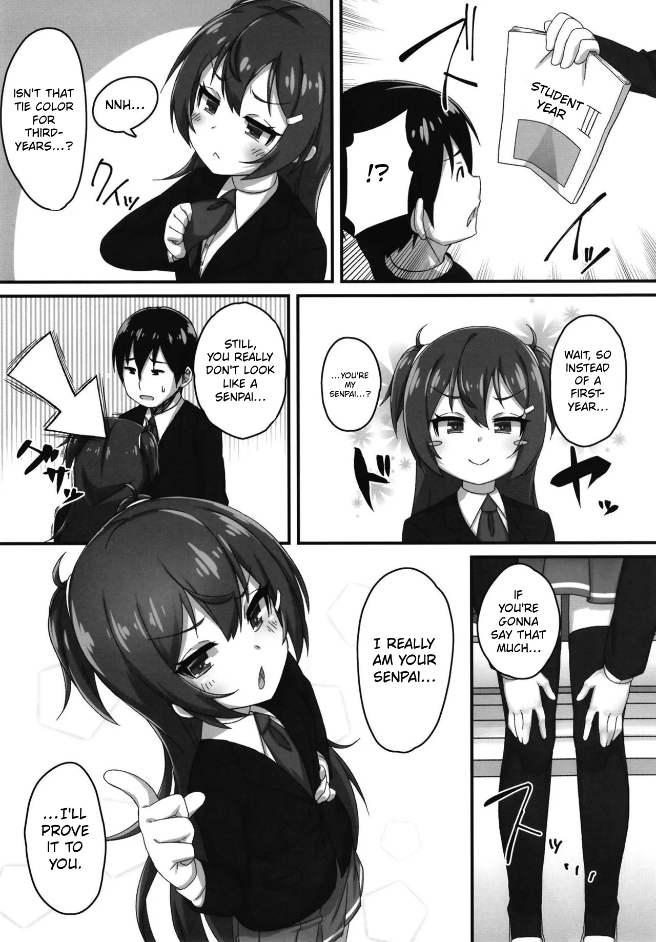 Chibikko Senpai JK no Otona na Shigoki | Chibi Senpai's High School Hazing - صفحة 5