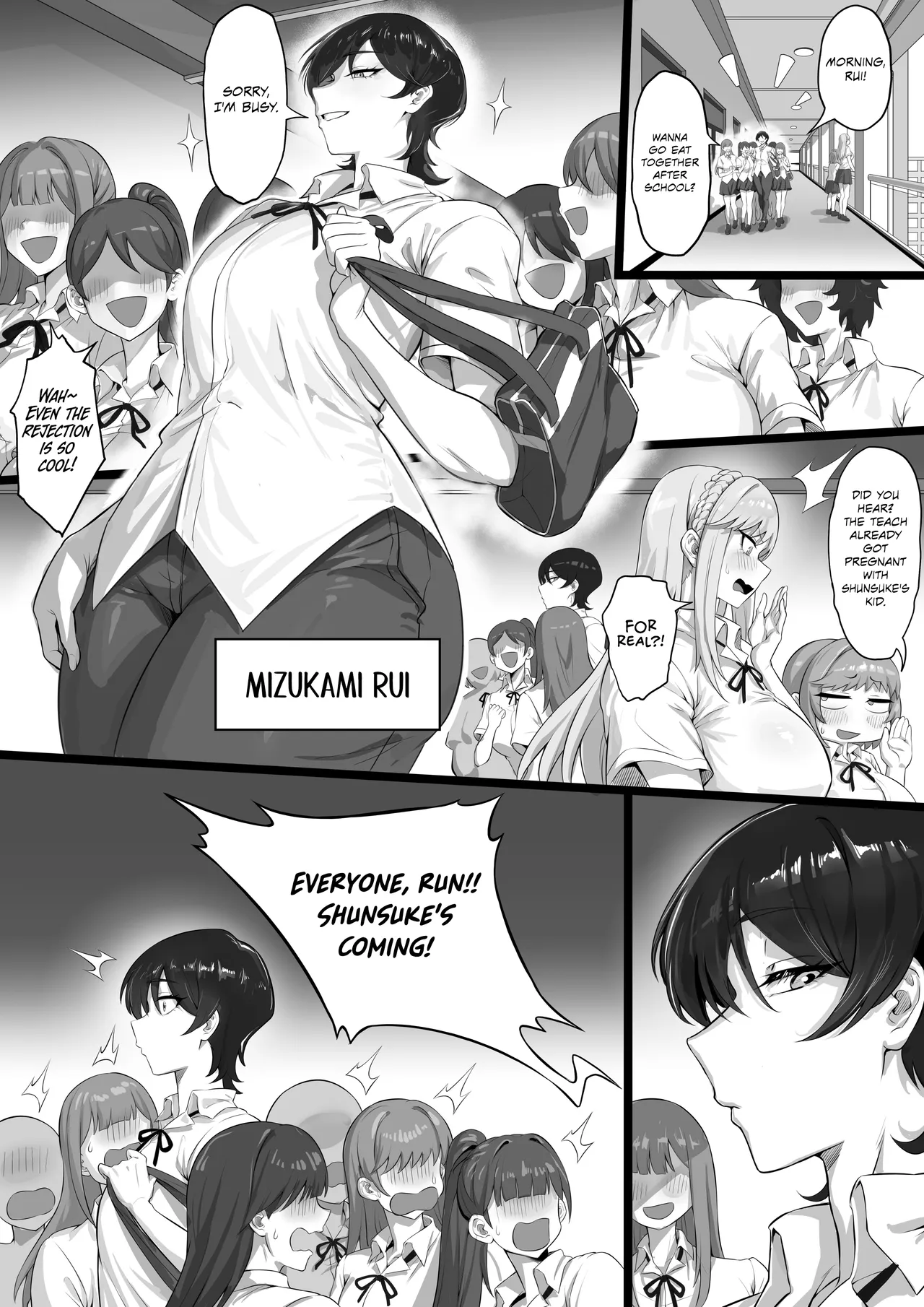 ED Shika Umarenai Shima de Yuiitsu no Zetsurin 3 | On an Island where Everyone is Born Impotent, I am the Sole Stud 3 - 页 2