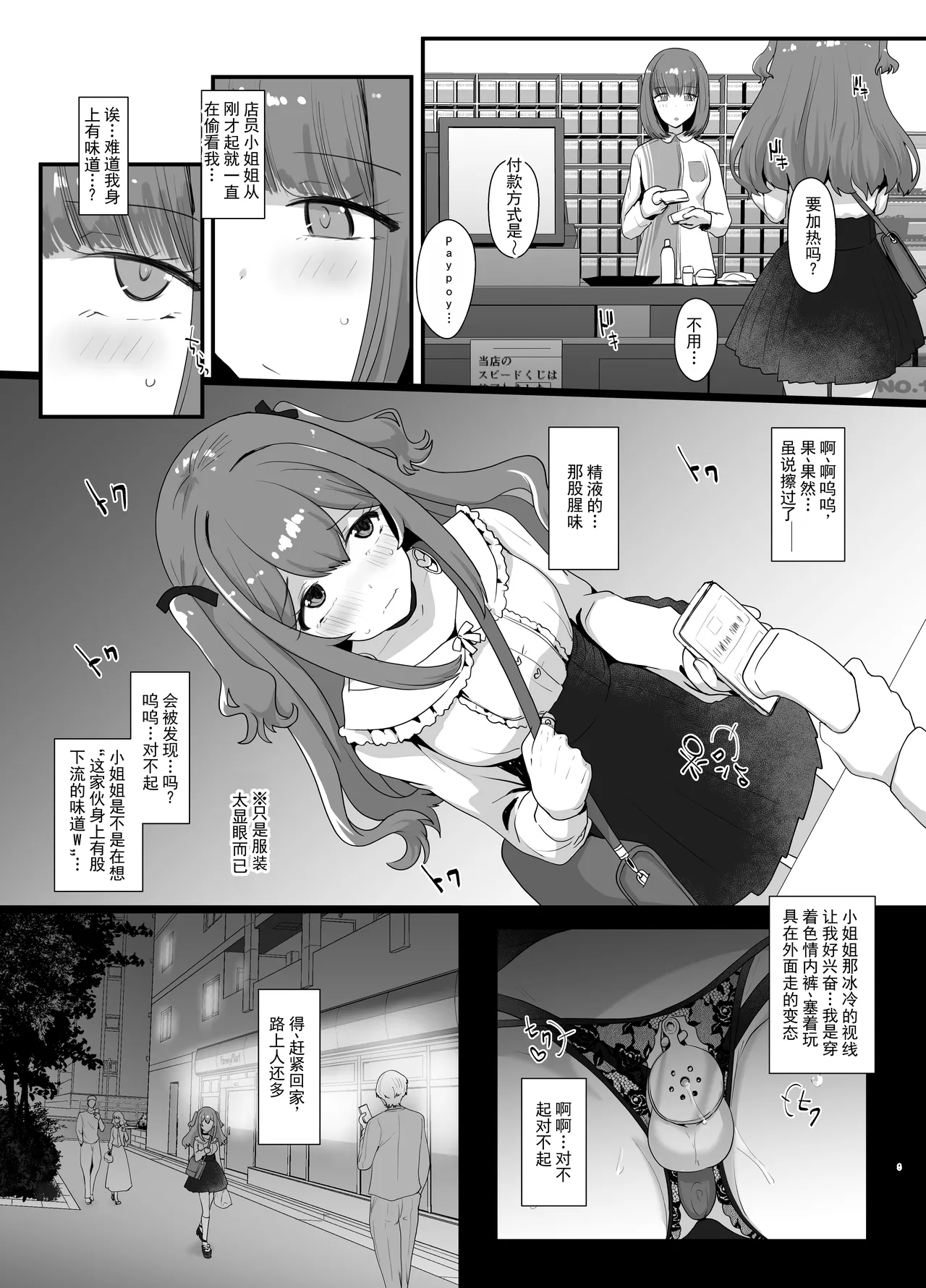 Roshutsu-kei Josou Danshi ga Mono ni Ochiru made | 露出系女装男子堕落为玩物之前 - 页 8