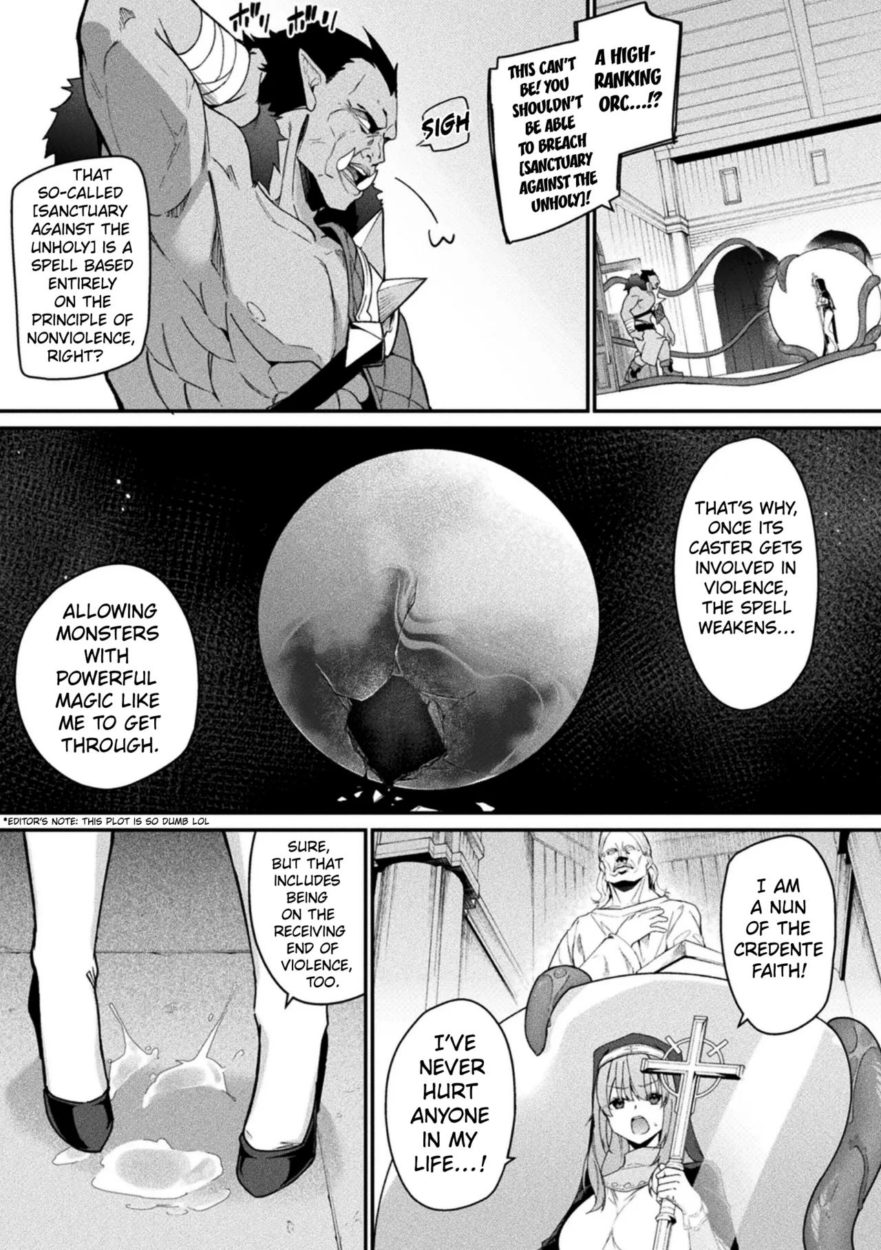 The Tale of Conquering The Nun Who Specializes Entirely in Defense Chapter 2 - Página 5