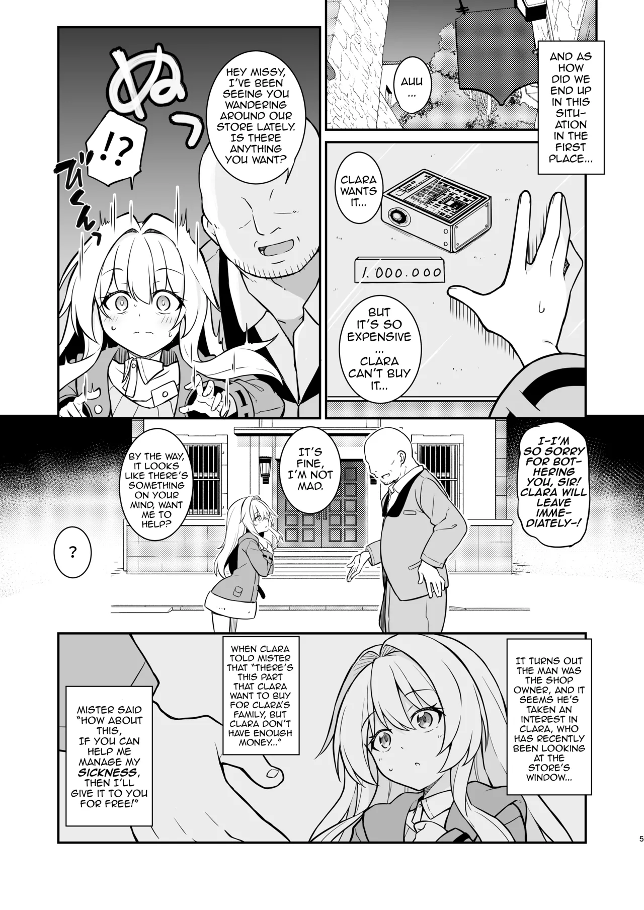 Seichishiki Zero no Clara ga Mama ni Naru made no Ohanashi | The Story of Turning Zero-Sex-Knowledge Clara-chan Into a Mama - หน้า 4