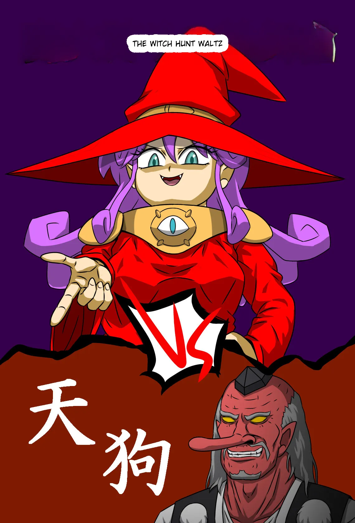 Majokari no rondo ・VS tengu - Pagina 1