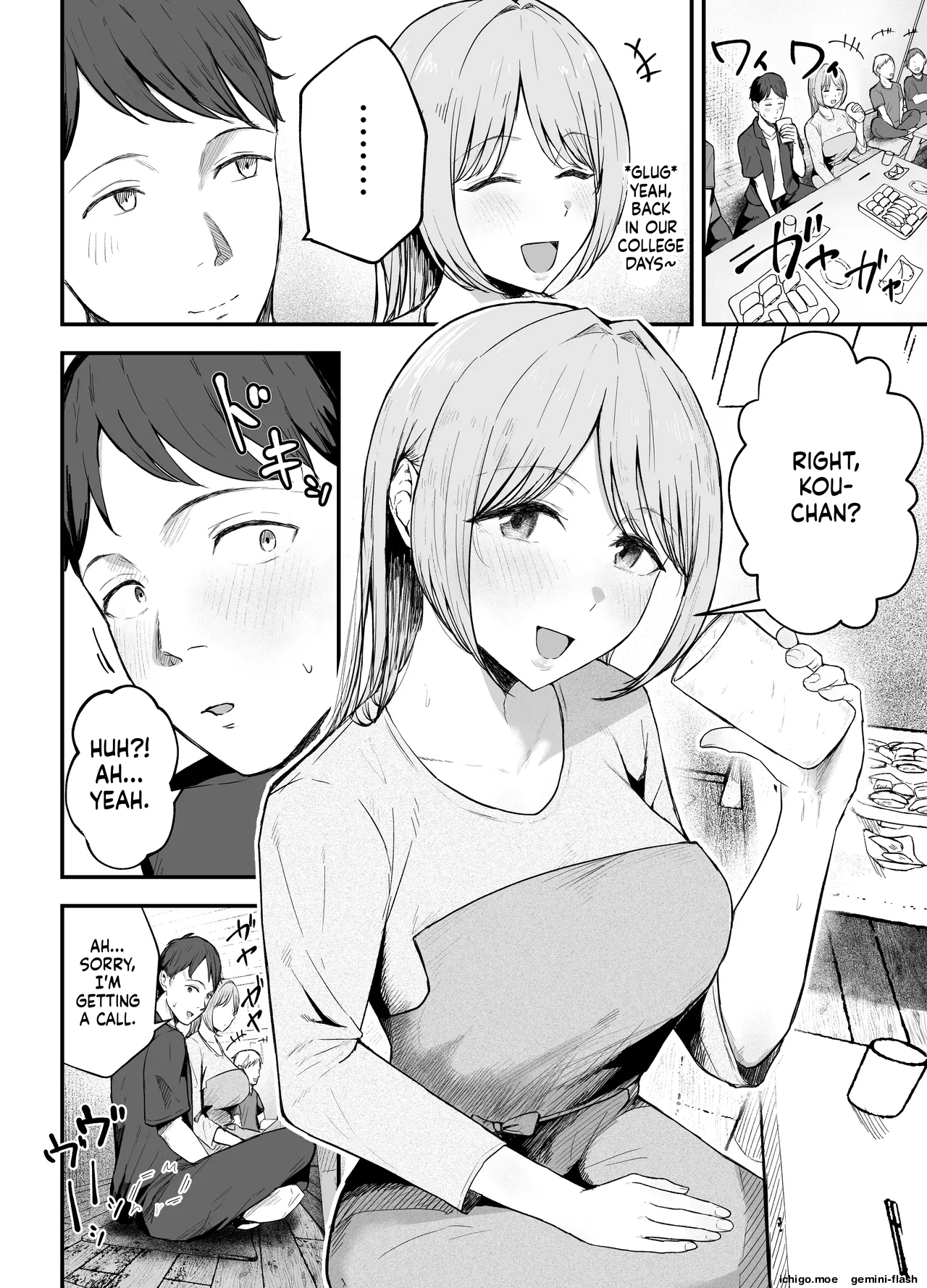 Motokano to Dousoukai de Saikai, Shuuden Nogashite Aibeya ni. ~Otagai Kekkon Majika de Uwaki Sex Shite Shimaimashita~ - Página 5