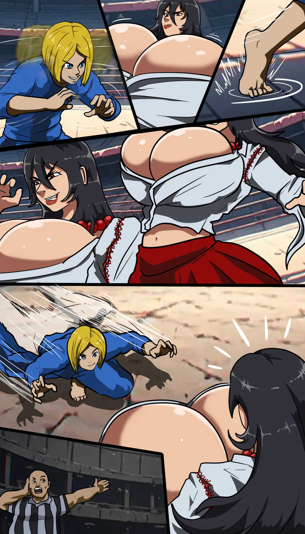Imai Cosmo vs Mikumo Kushinada - 页 3