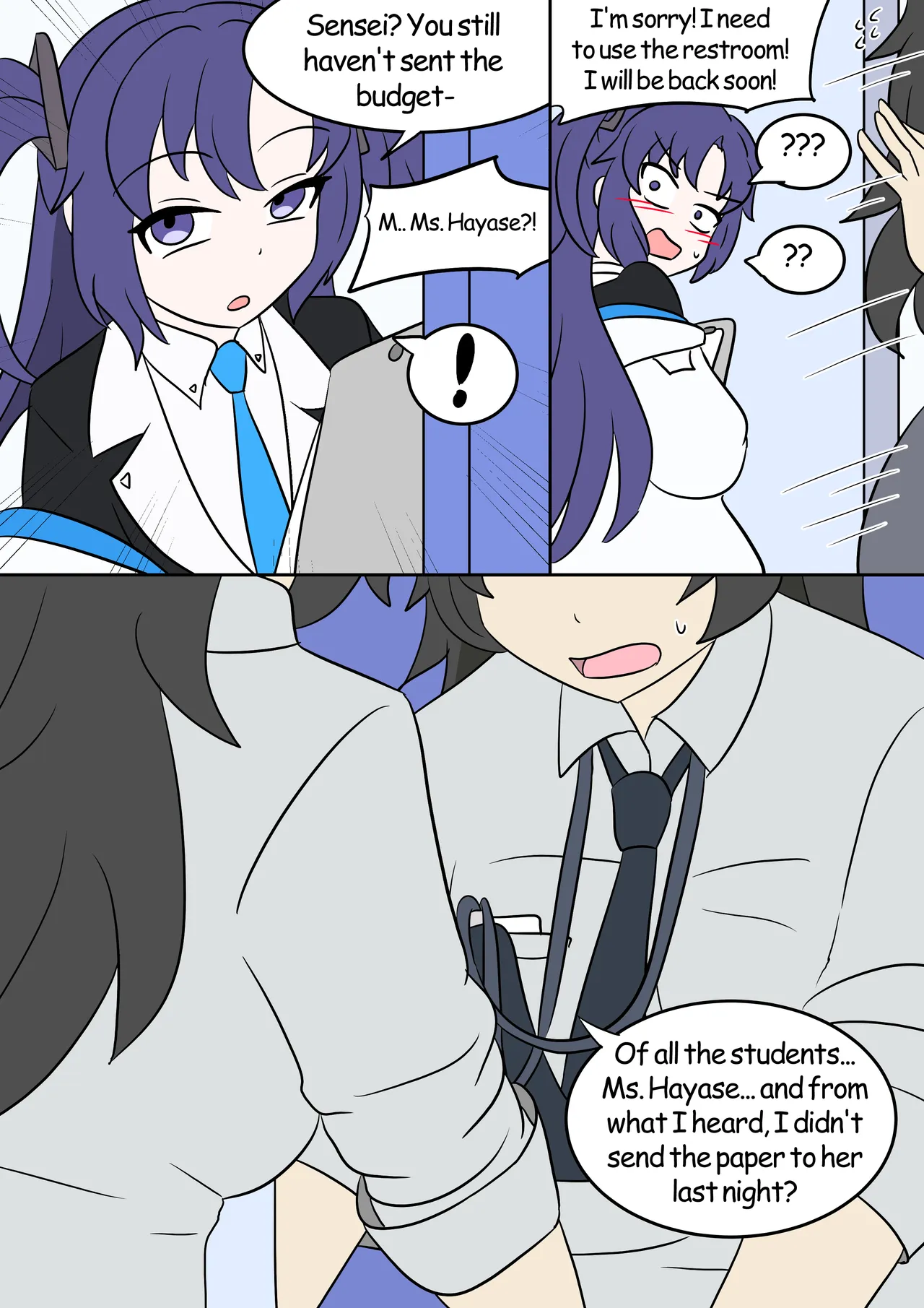 Sensei's wish - Страница 3