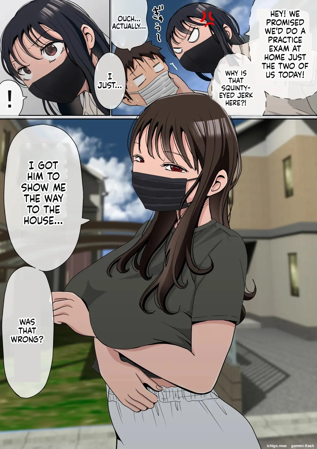 Ore no Kyonyuu Kanojo ga, Yarichin ni Ie no Naka de NTR - पृष्ठ 6