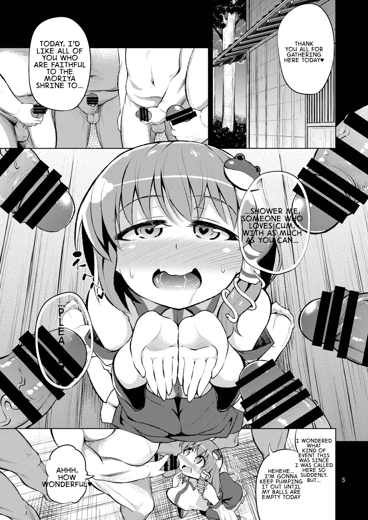 BUKKAKE HAKUDAKU SANAE - Strona 5