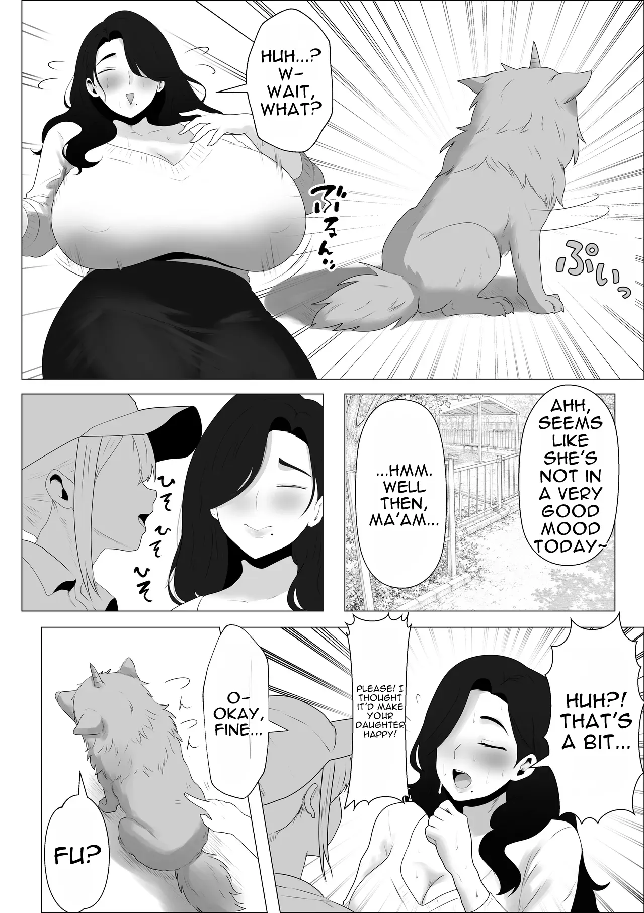 Majuu Fureai Taiken de Gachi Koubi Shichatta Bakunyuu Hitozuma no Hanashi | The Story of How the Big-Breasted Wife Had a Real Mating Session at a Monster Petting Experience - Pagina 4