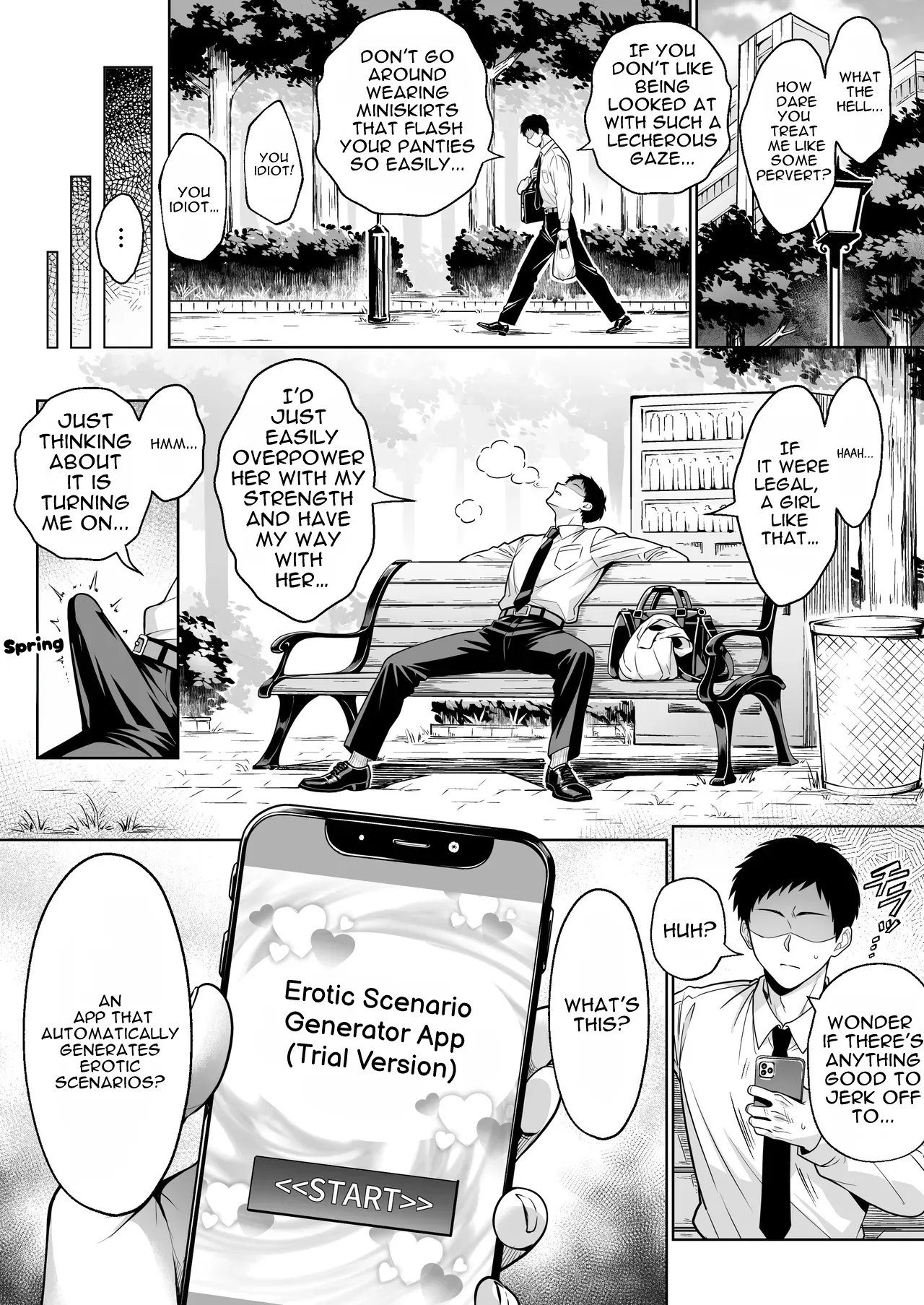 Ero Situ Jidou Seisei Appli de Juujitsu no Ero SuppoLife | Enhance your erotic life with an app that auto-generates erotic scenarios. - Página 3