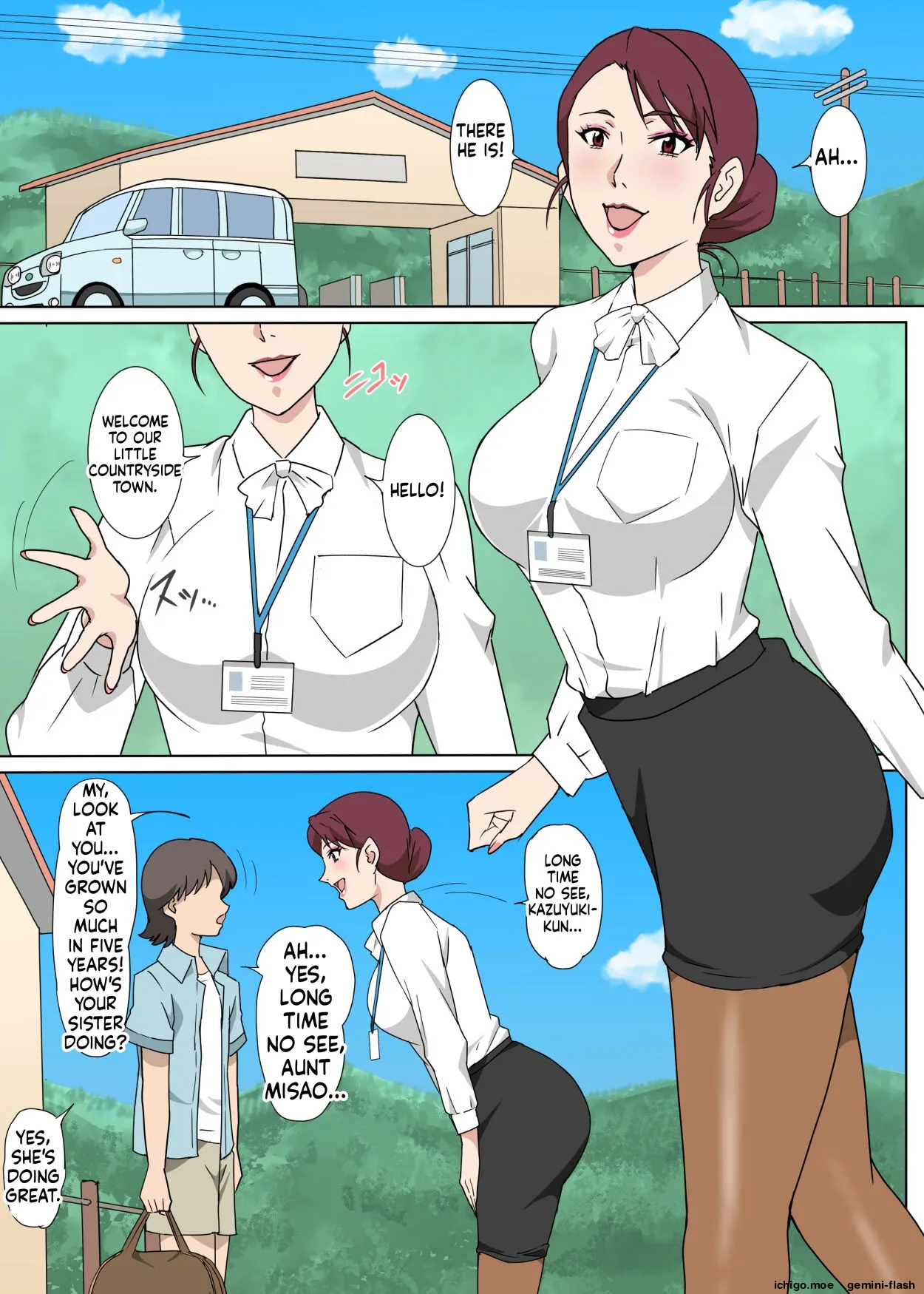 Inaka de Oba-san to Mechamecha Sex Shita Hanashi | THE STORY OF HOW I HAD - Page 2