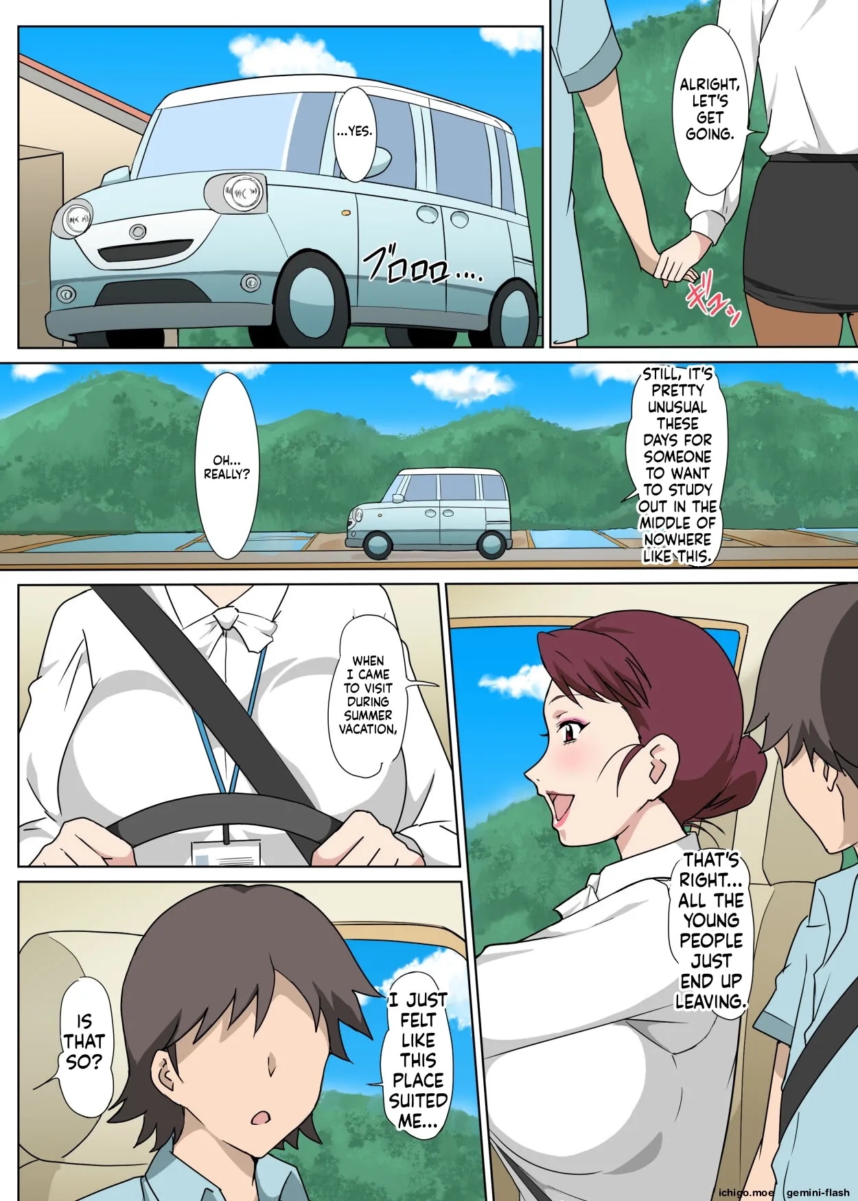 Inaka de Oba-san to Mechamecha Sex Shita Hanashi | THE STORY OF HOW I HAD - Page 3