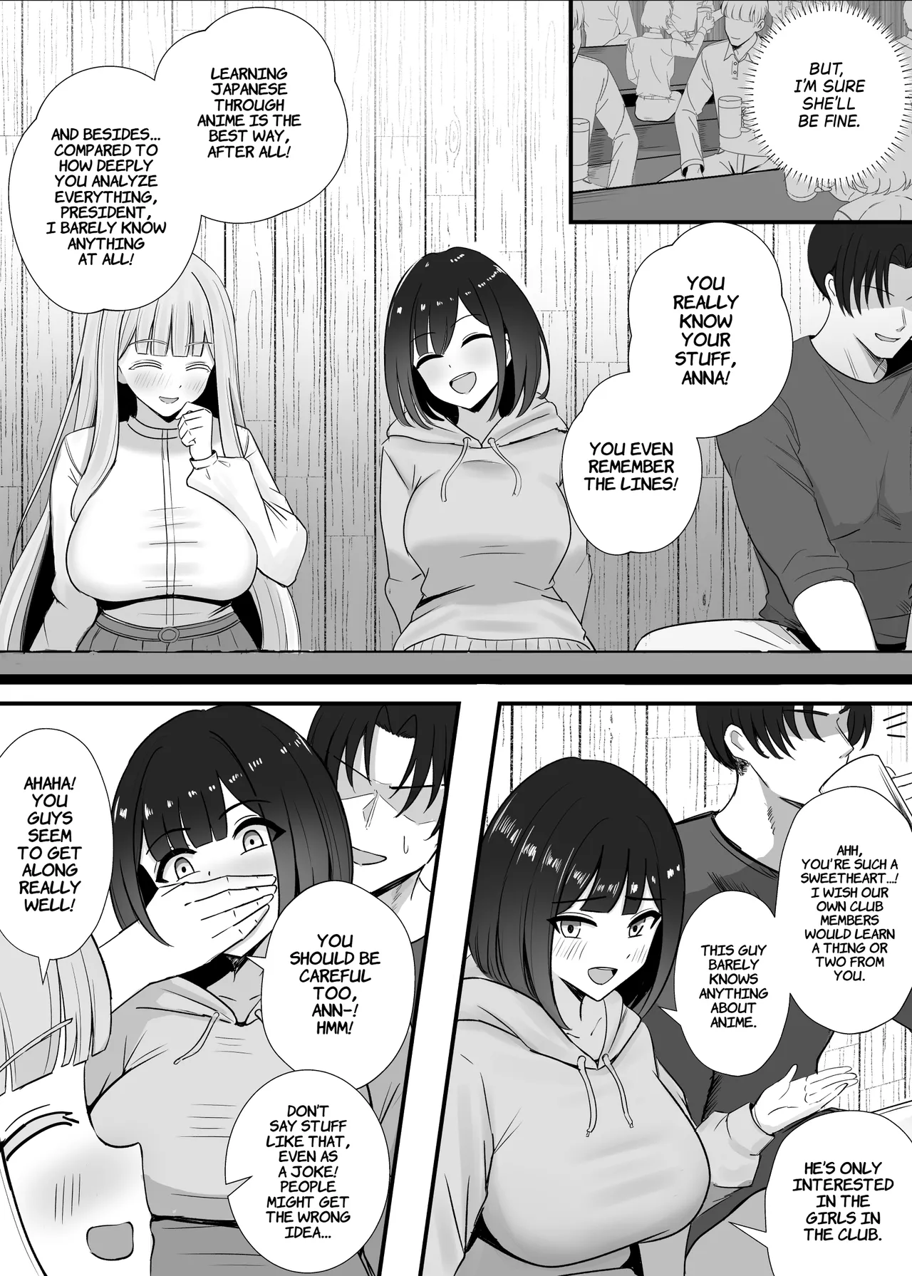 Kinpatsu Kyonyuu Ani-Ota Ryuugakusei Chorosugi www | The Blond Anime Otaku Exchange Student With Huge Tits Is Such An Easy Target - Page 6