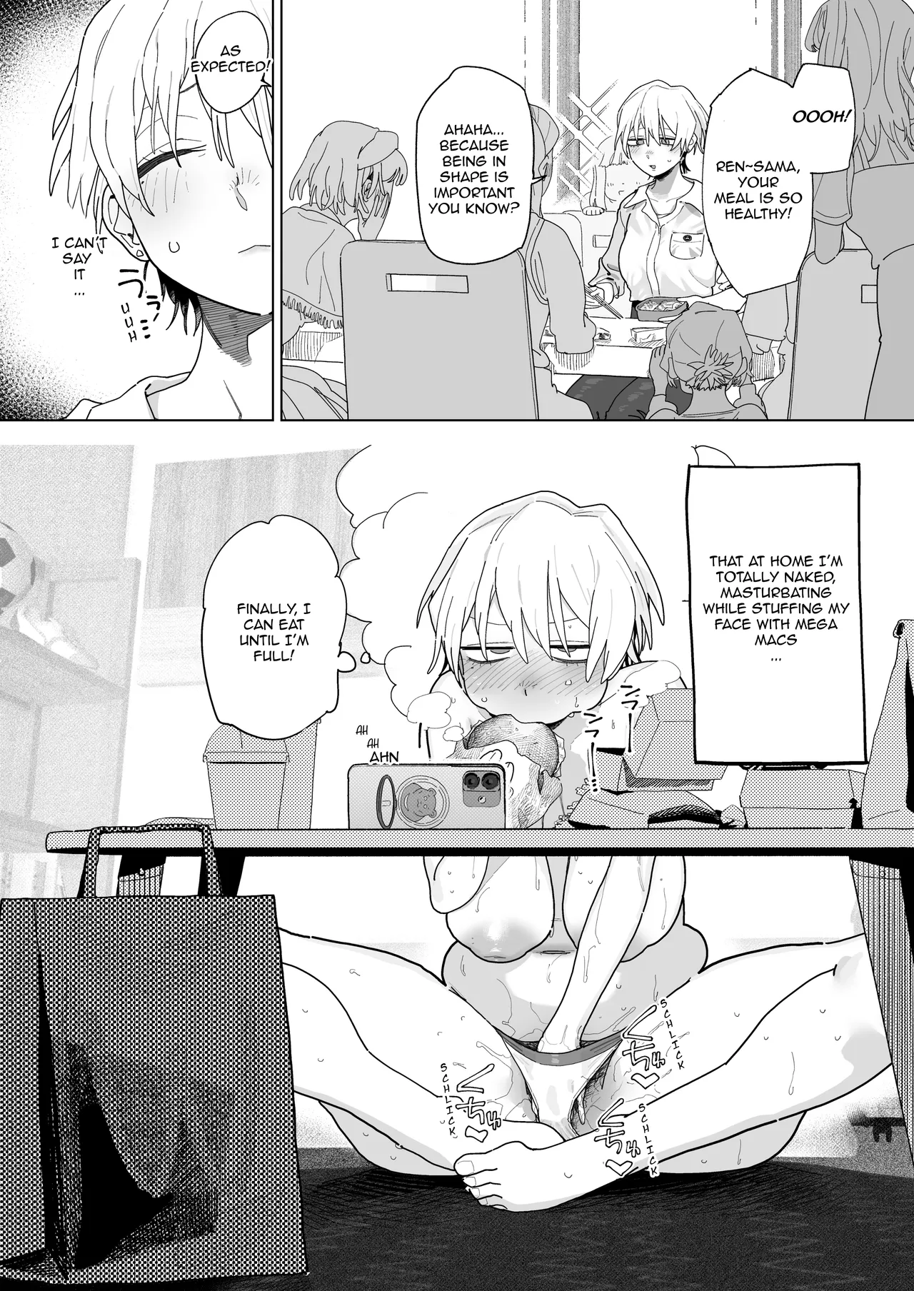 Taikei daru daru Ouji-sama Minase Ren wa Onaritai | Out-of-Shape Prince, Minase Ren Wants to Jack Off - Pagina 4