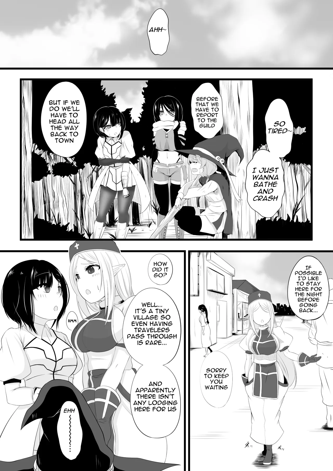 Boukensha Party ga Succubus Otosareru | An Adventurer Party is Corrupted by a Succubus - หน้า 2