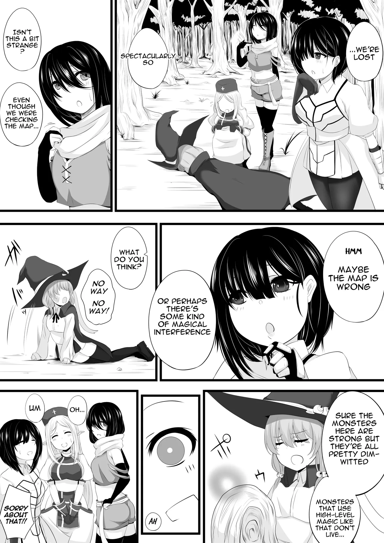 Boukensha Party ga Succubus Otosareru | An Adventurer Party is Corrupted by a Succubus - หน้า 4