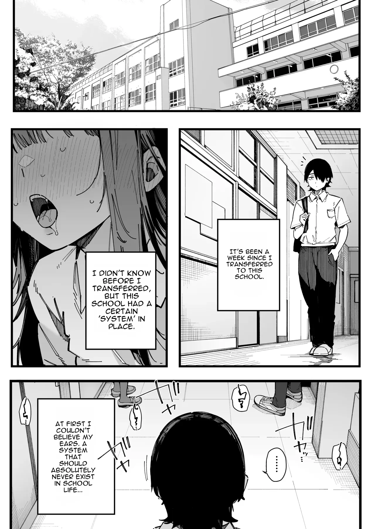 Tenkou Saki no Gakkou de Joshi Seito no Seiyoku o Kaishou suru Kakari ni Natta Hanashi. | The Story of How I Became in Charge of Relieving the Schoolgirls' Lust at My New School - पृष्ठ 2