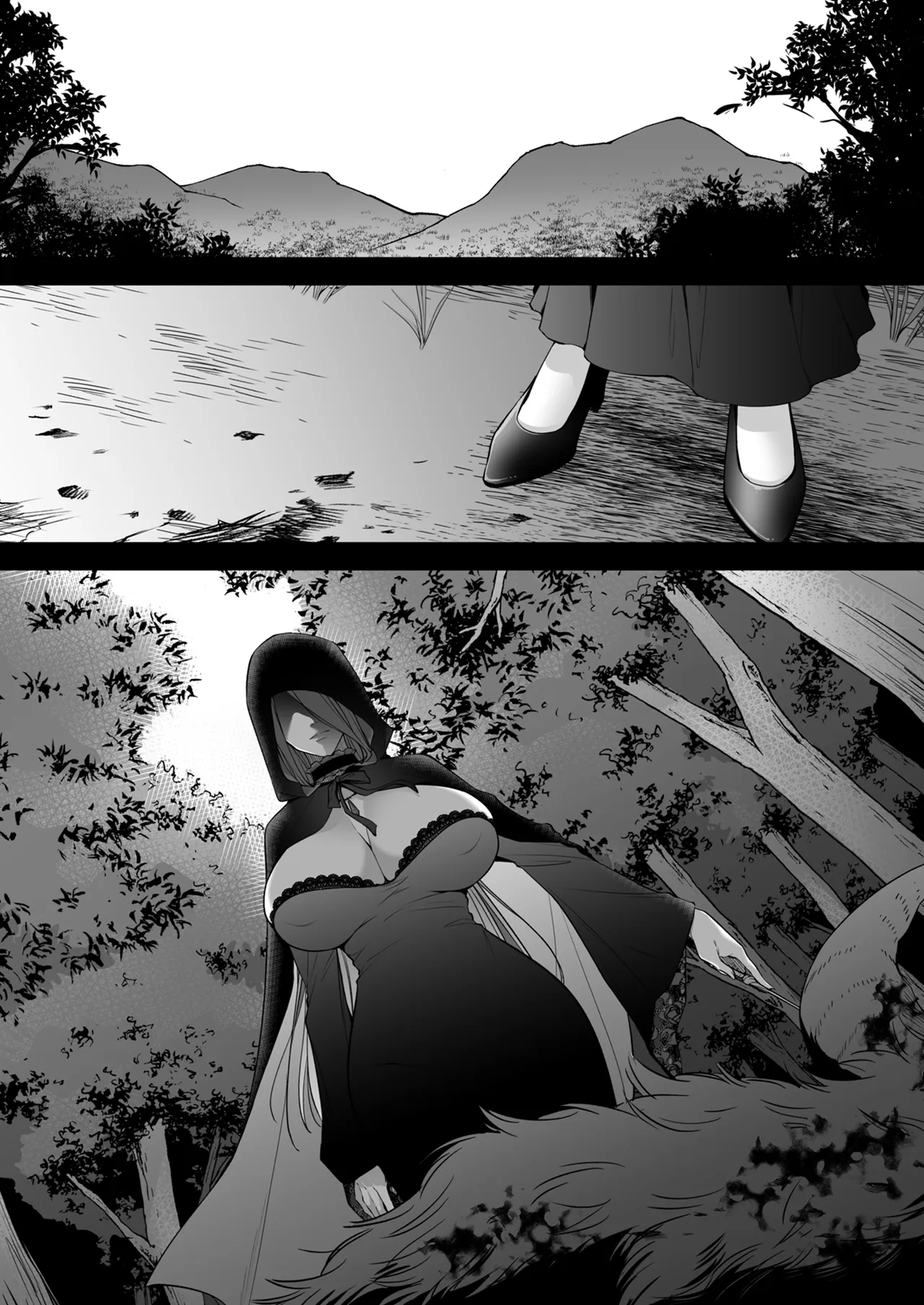 Suterareta Shounen ga 500-sai no Majo ni Fudeoroshi shite Morau Ohanashi | 被抛棄的少年讓500歲的魔女幫他破處的故事 - หน้า 2