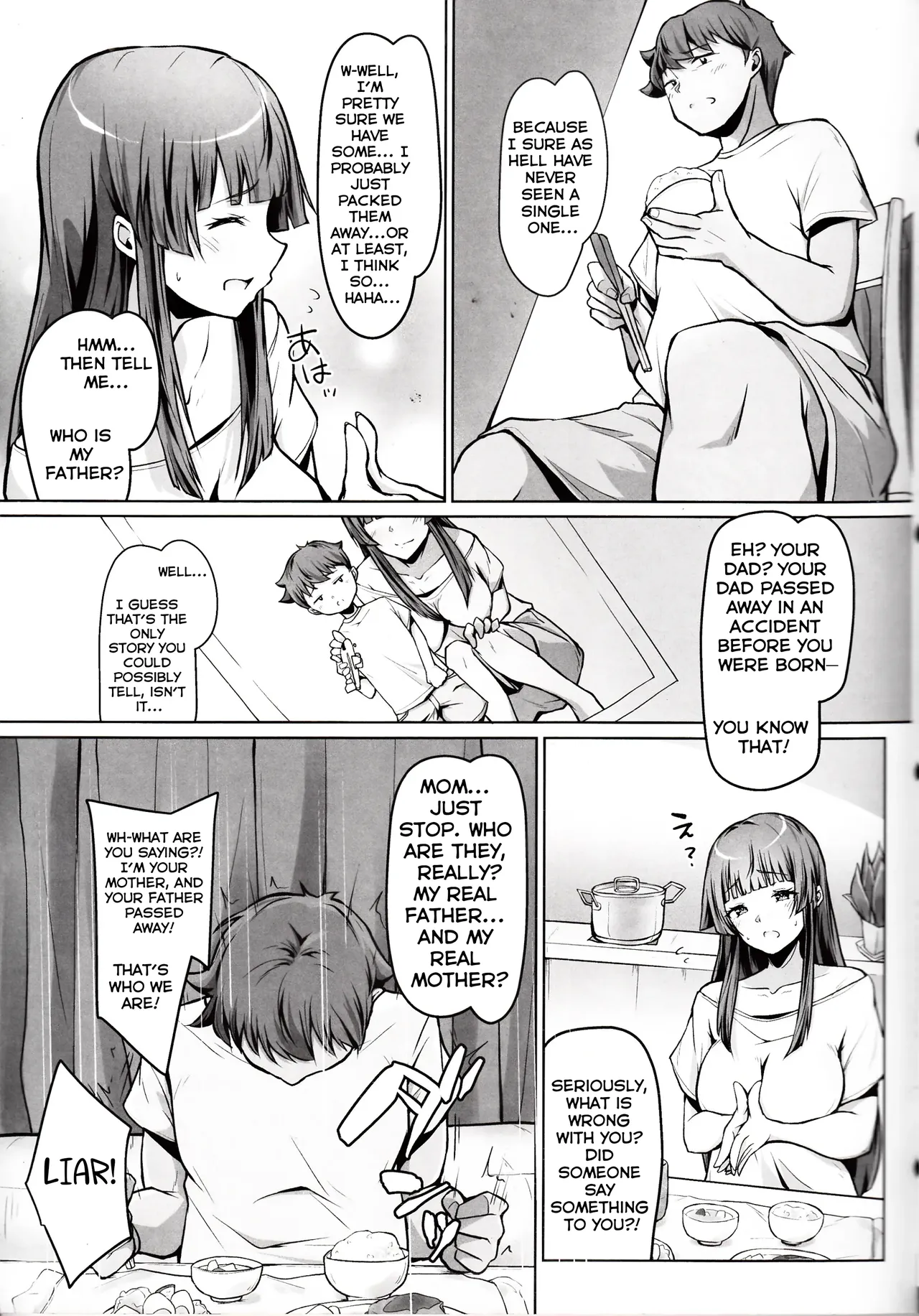 Ore no Kaa-san wa Jiko Kouteikan ga Hikui. | My mom has low self-esteem. - পৃষ্ঠা 6