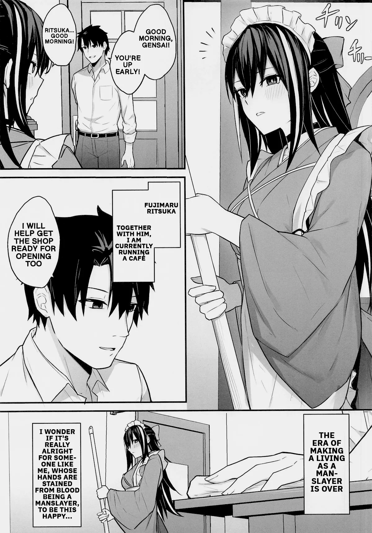 Gensai-chan to Love Love Kissaten Keiei | Running a Sweet, Lovey-Dovey Coffee Shop Side-by-Side with Gensai - Page 2