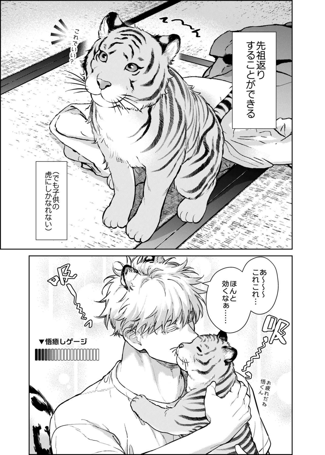都会には獣人がいない 癒しの虎編 - पृष्ठ 5
